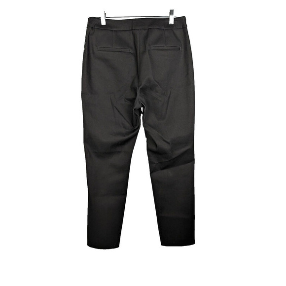 Adam Lippes Black White Floral Cigarette Pants Denim Size US 8 - Picture 3 of 14